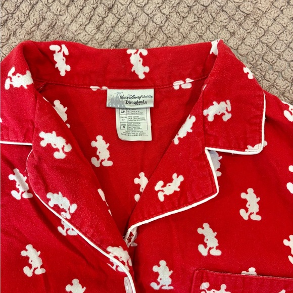 Disney Holiday Mickey Mouse Pajama Set - Women’s Size Small - Picture 3 of 13
